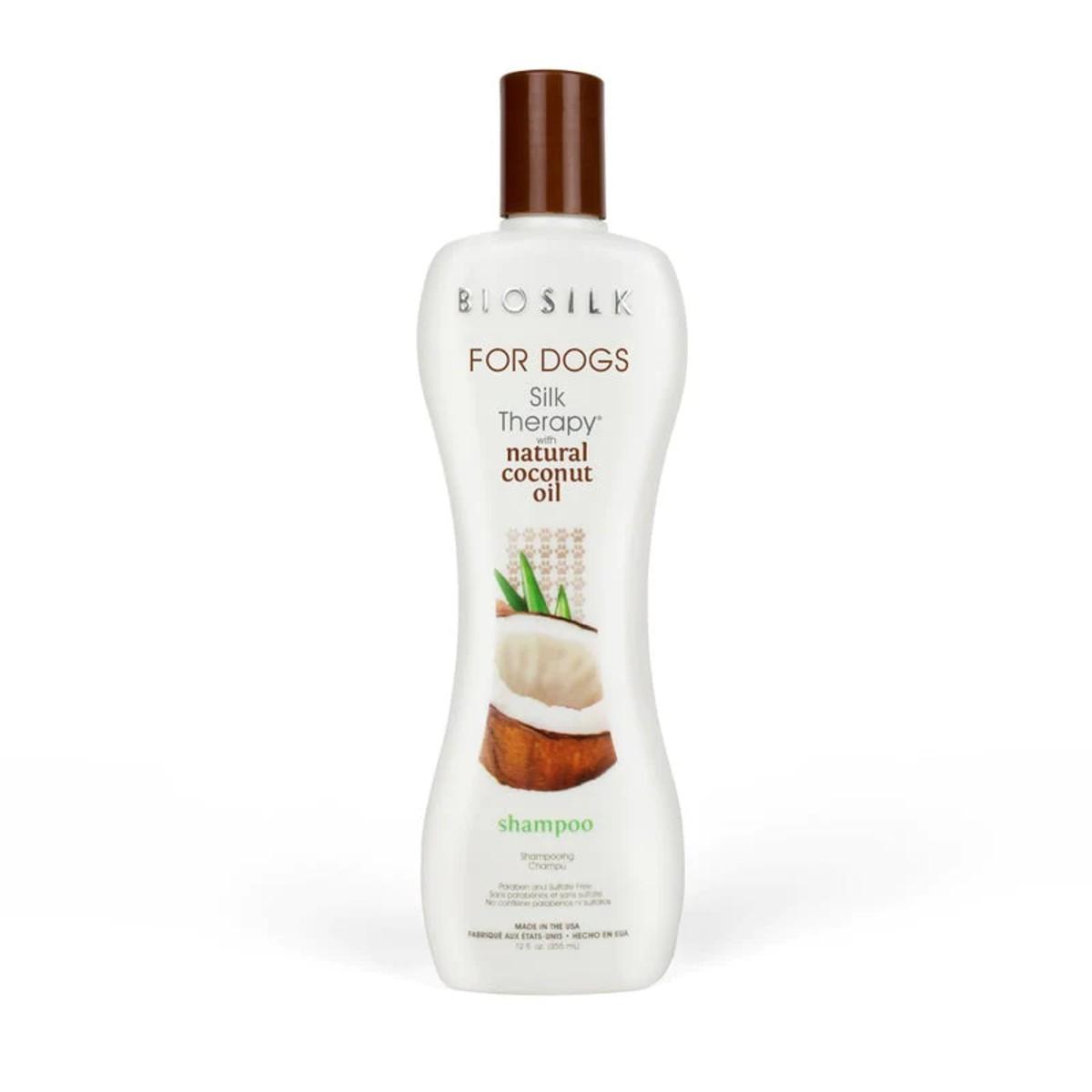 BioSilk Silk Therapy Dog Shampoo - Organic Coconut Oil