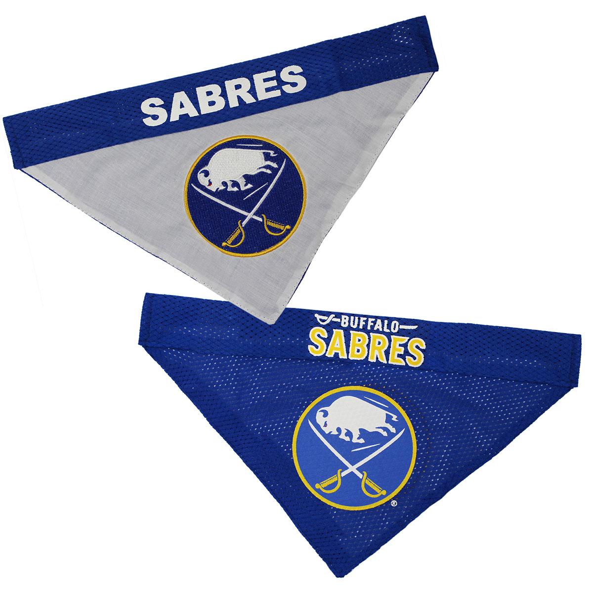 Buffalo Sabres Reversible Dog Bandana Collar Slider