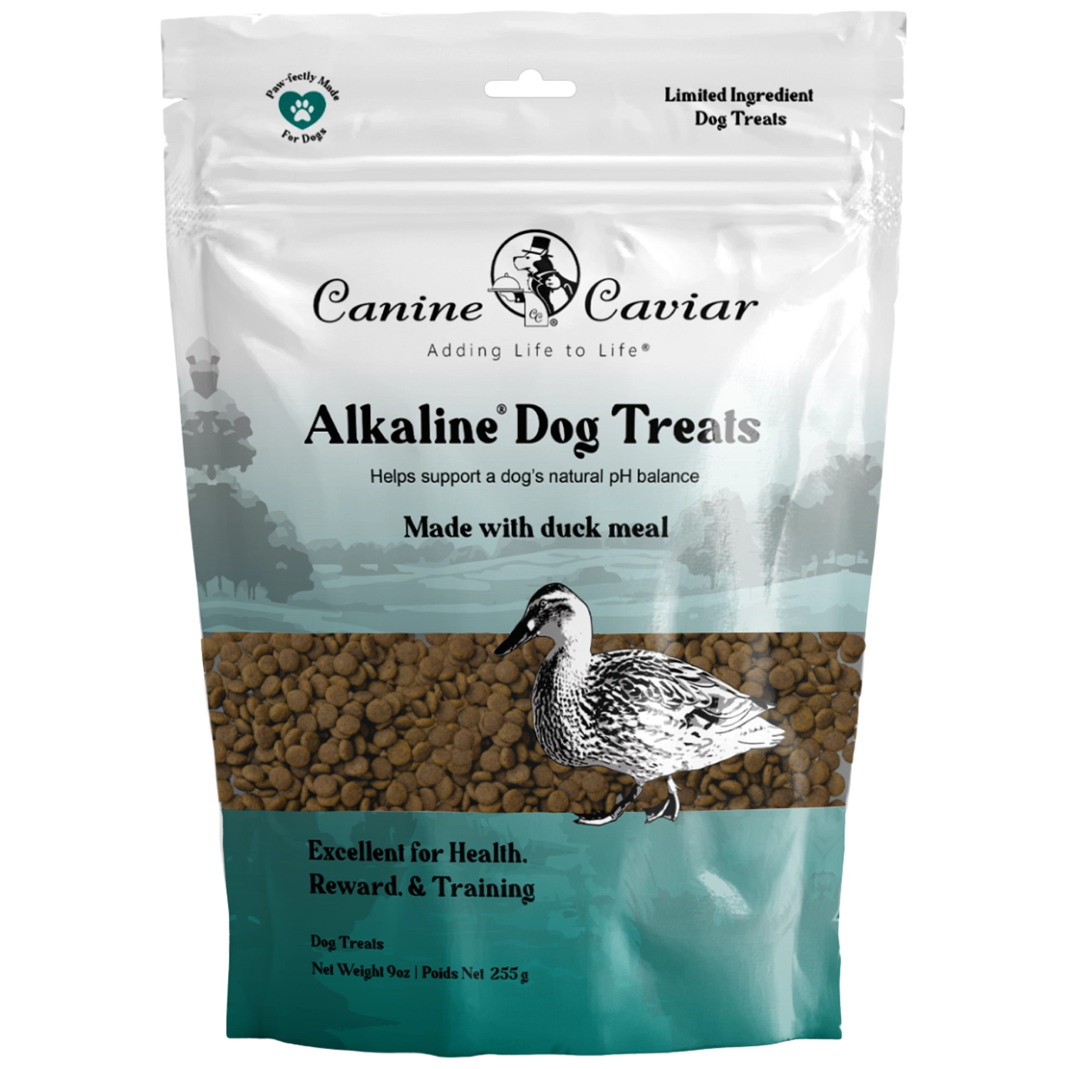 Canine Caviar Limited Ingredient Grain-Free Alkaline Dog Treats - Duck