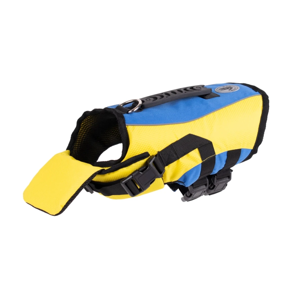 Carolina Pet Body Glove Ripstop Pet Life Jacket - Yellow/Blue