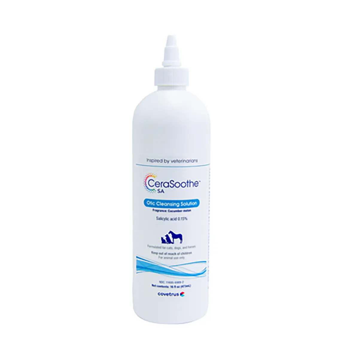 CeraSoothe SA Otic Cleansing Solution for Dogs, Cats, & Horses