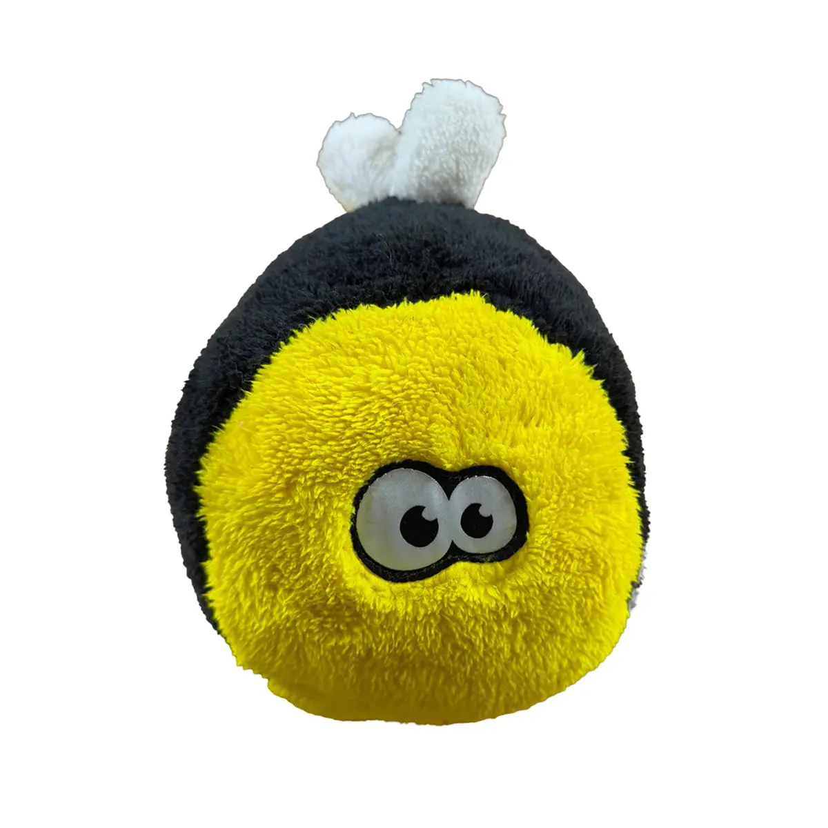 Cycle Dog Duraplush Fuzzball Dog Toy - Bumble Bee 