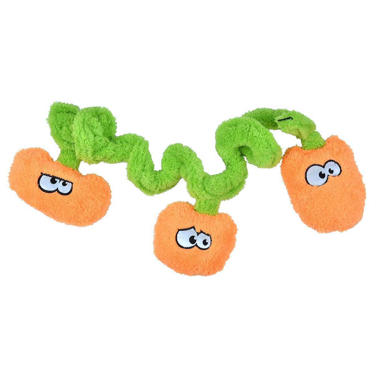 Cycle Dog Duraplush Halloween Dog Toy - String of Pumpkins
