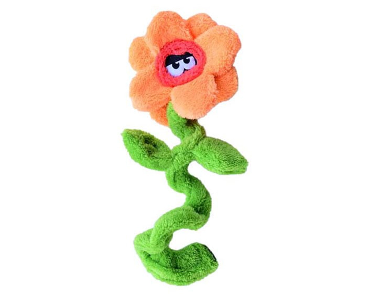 Cycle Dog Duraplush Unstuffed Dog Toy - Flowers