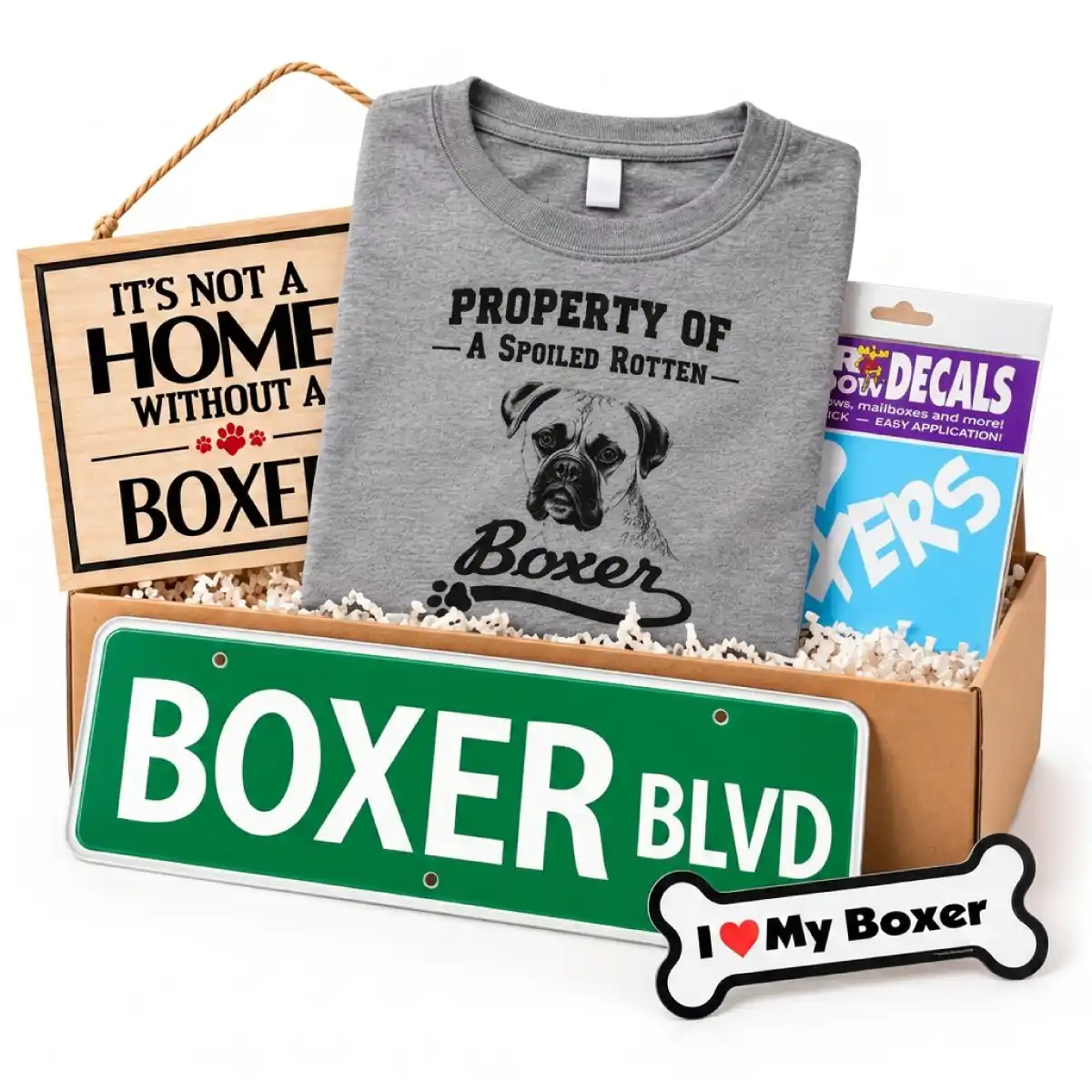 Dog Breed Gift Box - Boxer