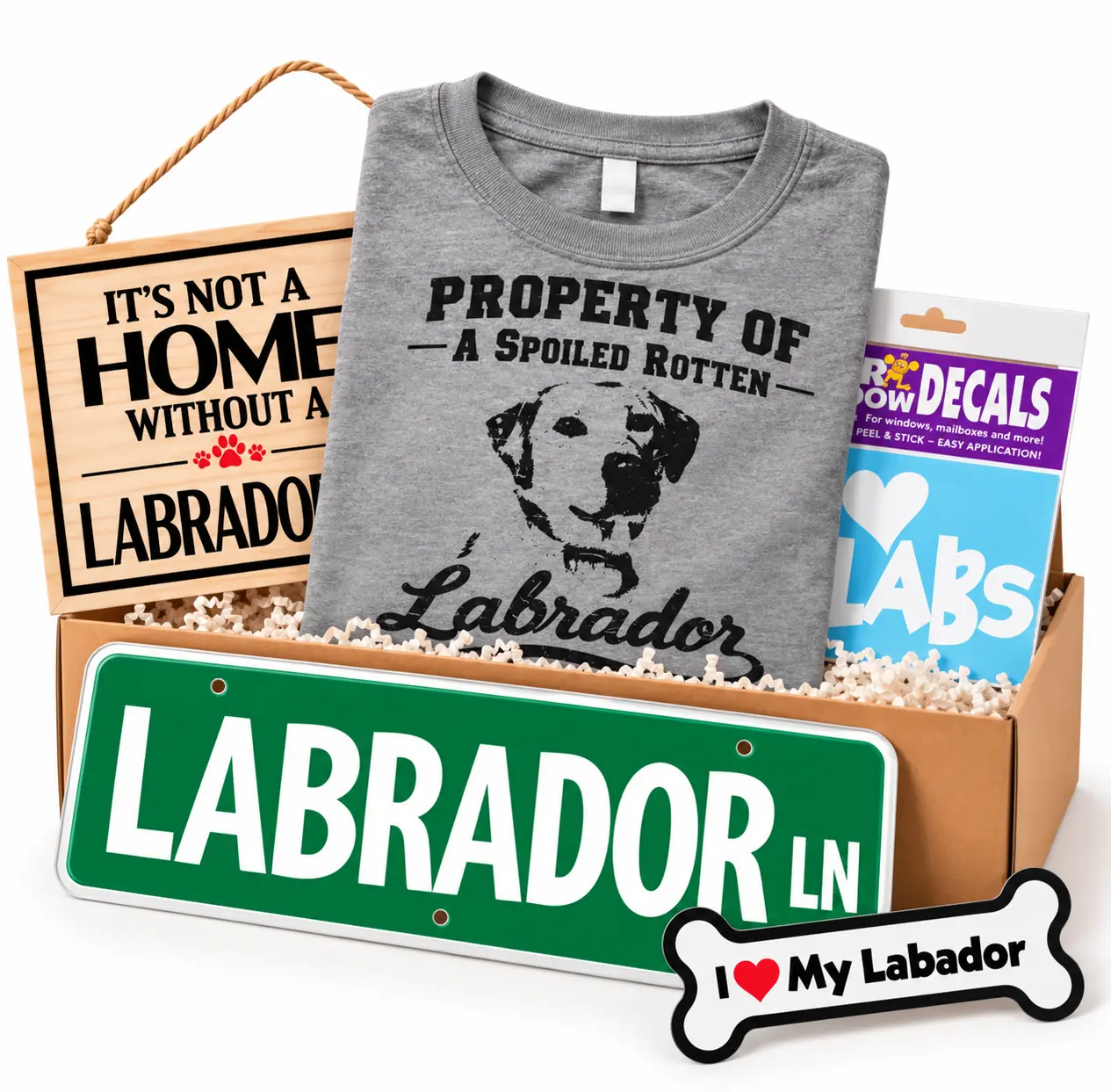 Dog Breed Gift Box - Labrador