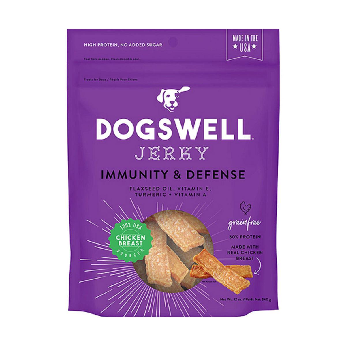 Dogswell Immunity and Defense Jerky Dog Treats - Chicken