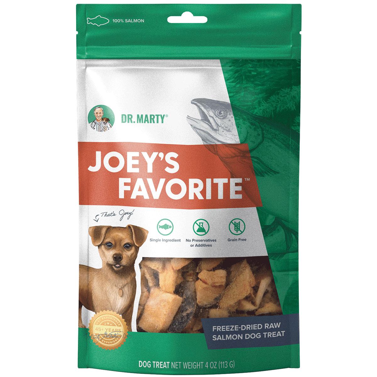 Dr. Marty Joey's Favorite Freeze-Dried Salmon Dog Treats
