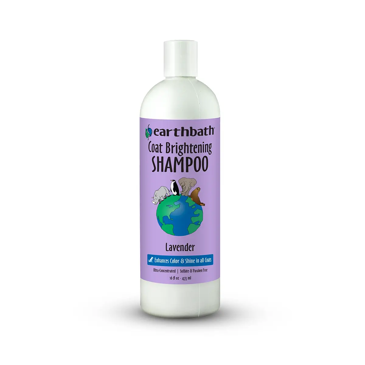 earthbathÂ® Coat Dog & Cat Brightening Shampoo - Lavender