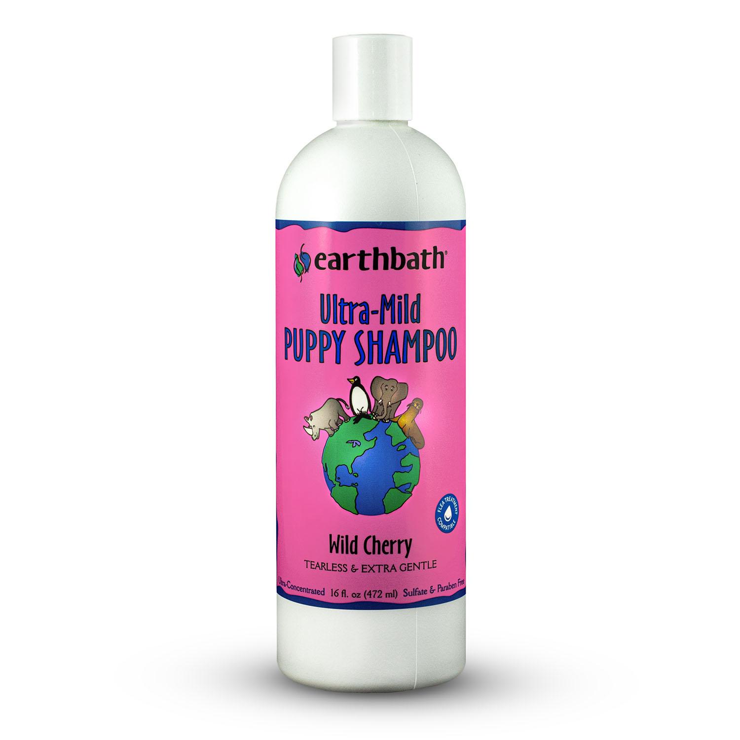earthbathÂ® Ultra Mild Puppy Shampoo - Wild Cherry Scent