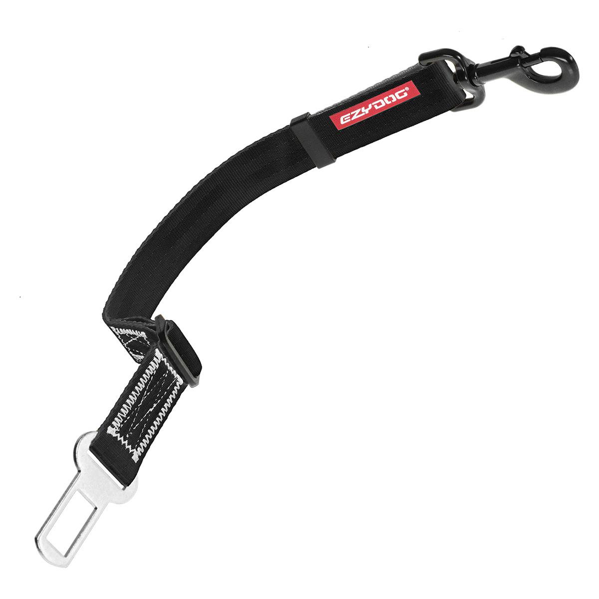 EzyDog Click Adjustable Dog Car Restraint - Black