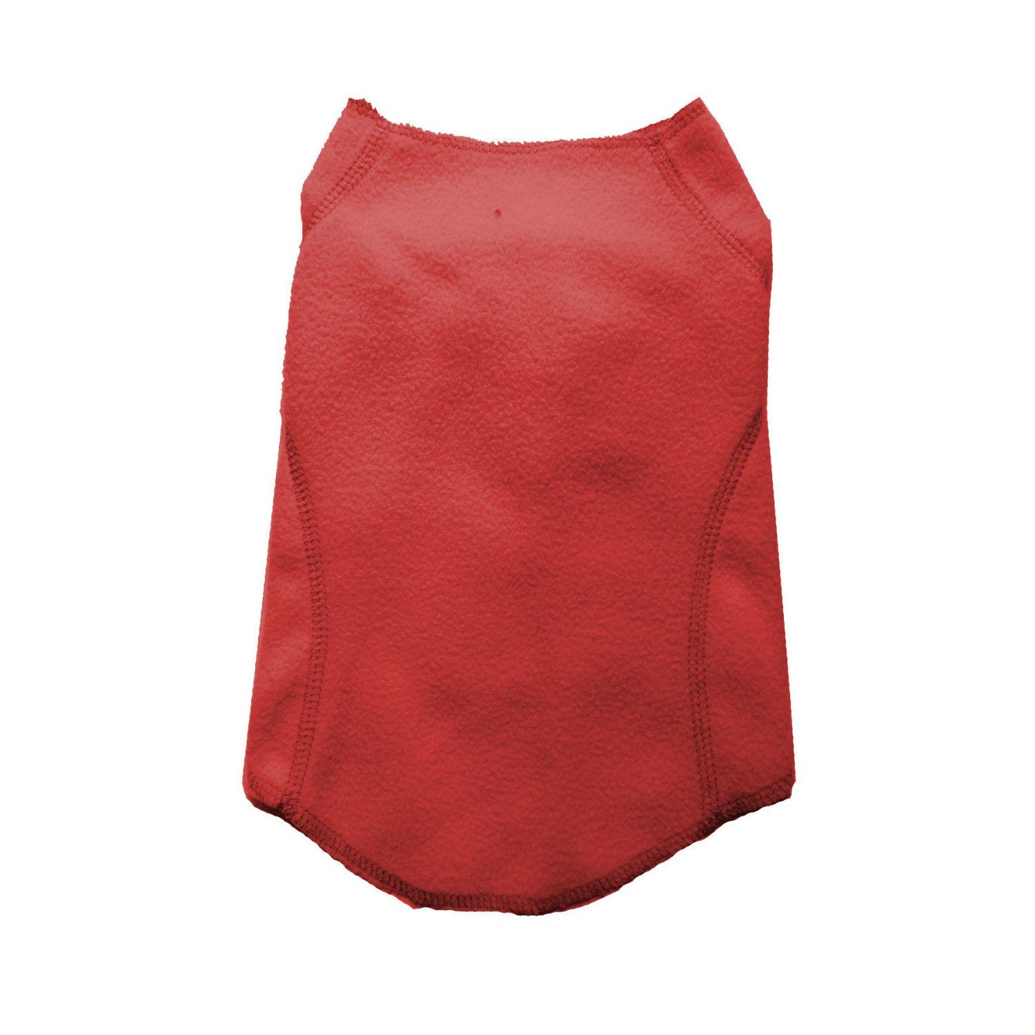 My Canine Kids Fleece Jumper Dog Sweater - Red
