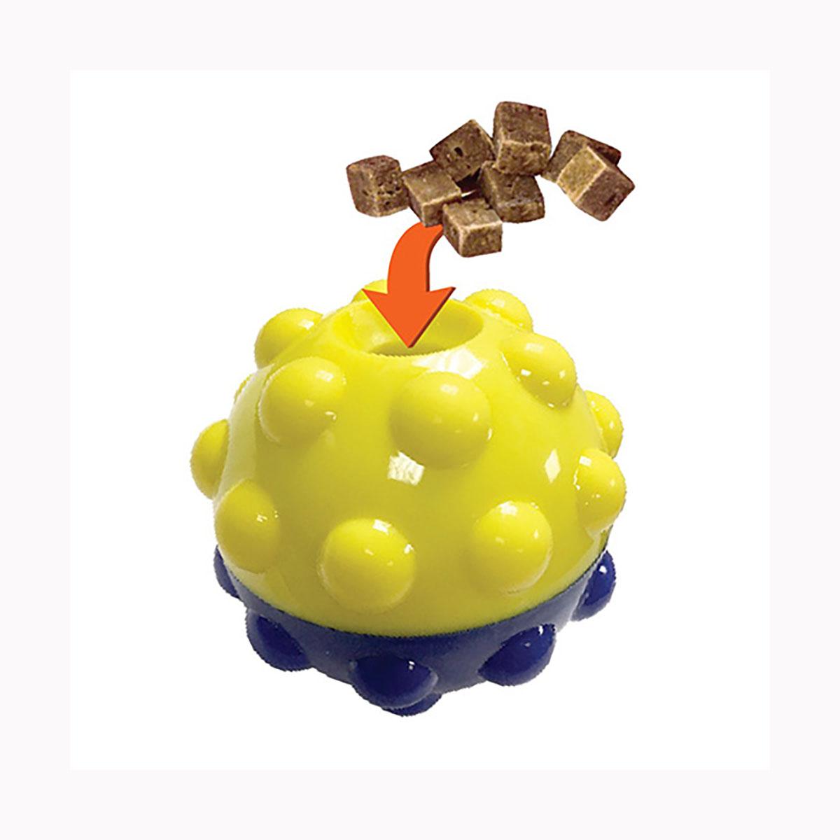foufou Dog fouFIT TPR Treat Dispensing Ball Dog Toys - 5