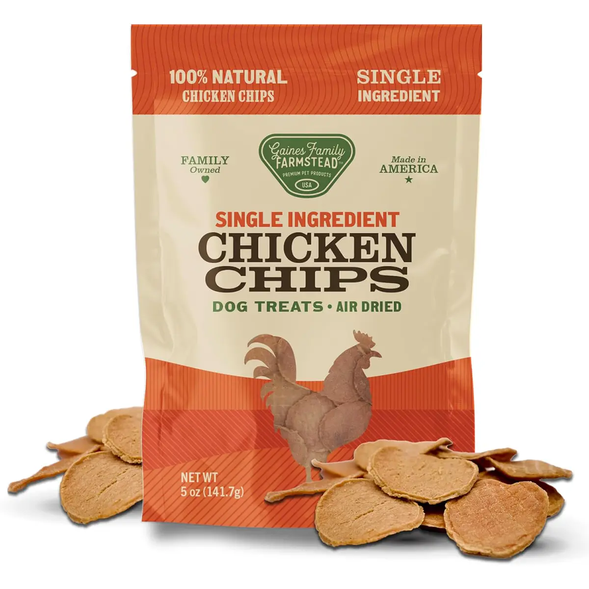 Gaines Family Farmstead Chicken Chips Dog Treats