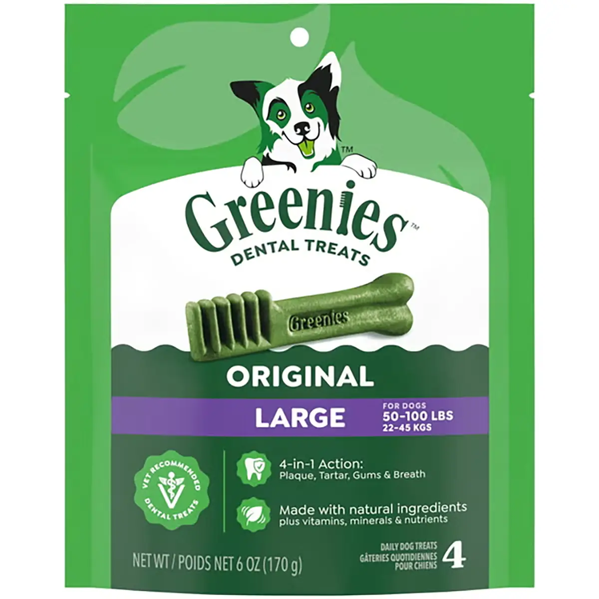 Greenies Original Dental Dog Chews - Large Dog Size