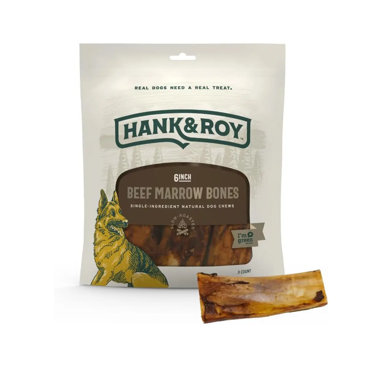 Hank & Roy Natural Dog Treats - Marrow Bone