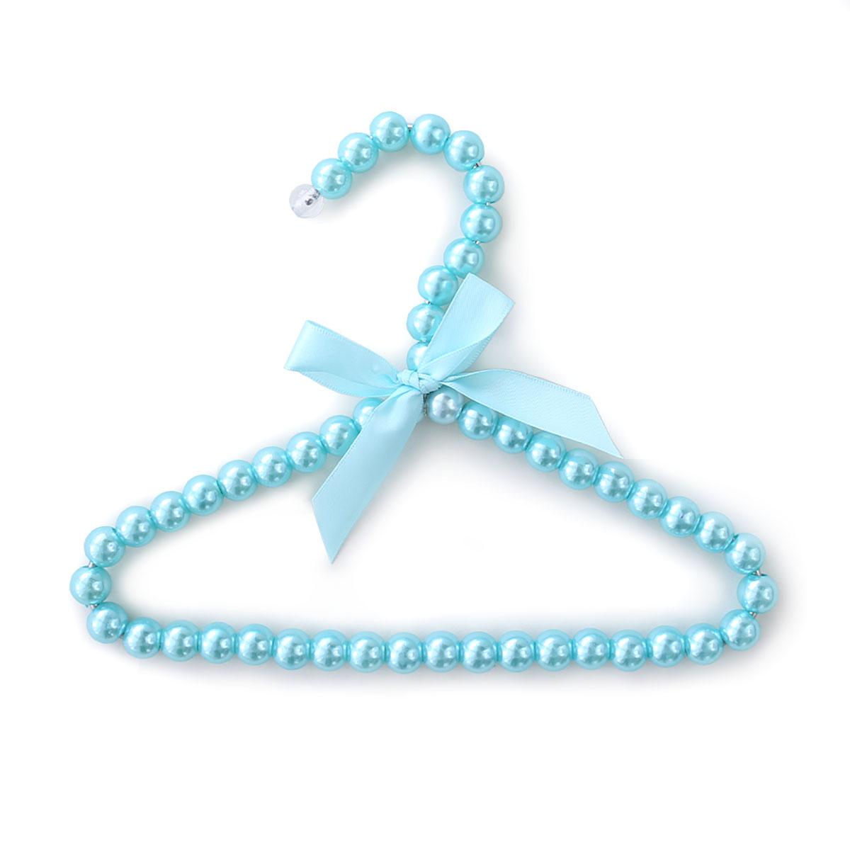 Hello Doggie Pearl Dog Fashion Hanger - Blue