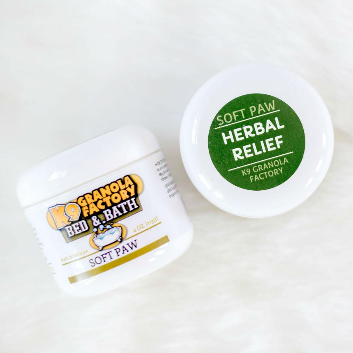 K9 Granola Factory Herbal Relief Dog Soft Paw Repair Treatment