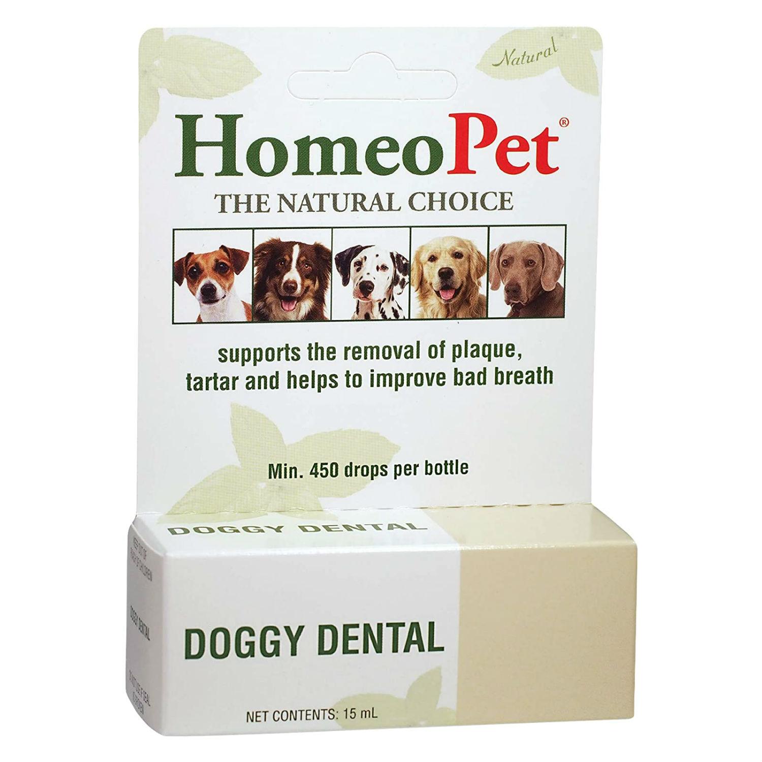 HomeoPet Doggie Dental Dog Supplement