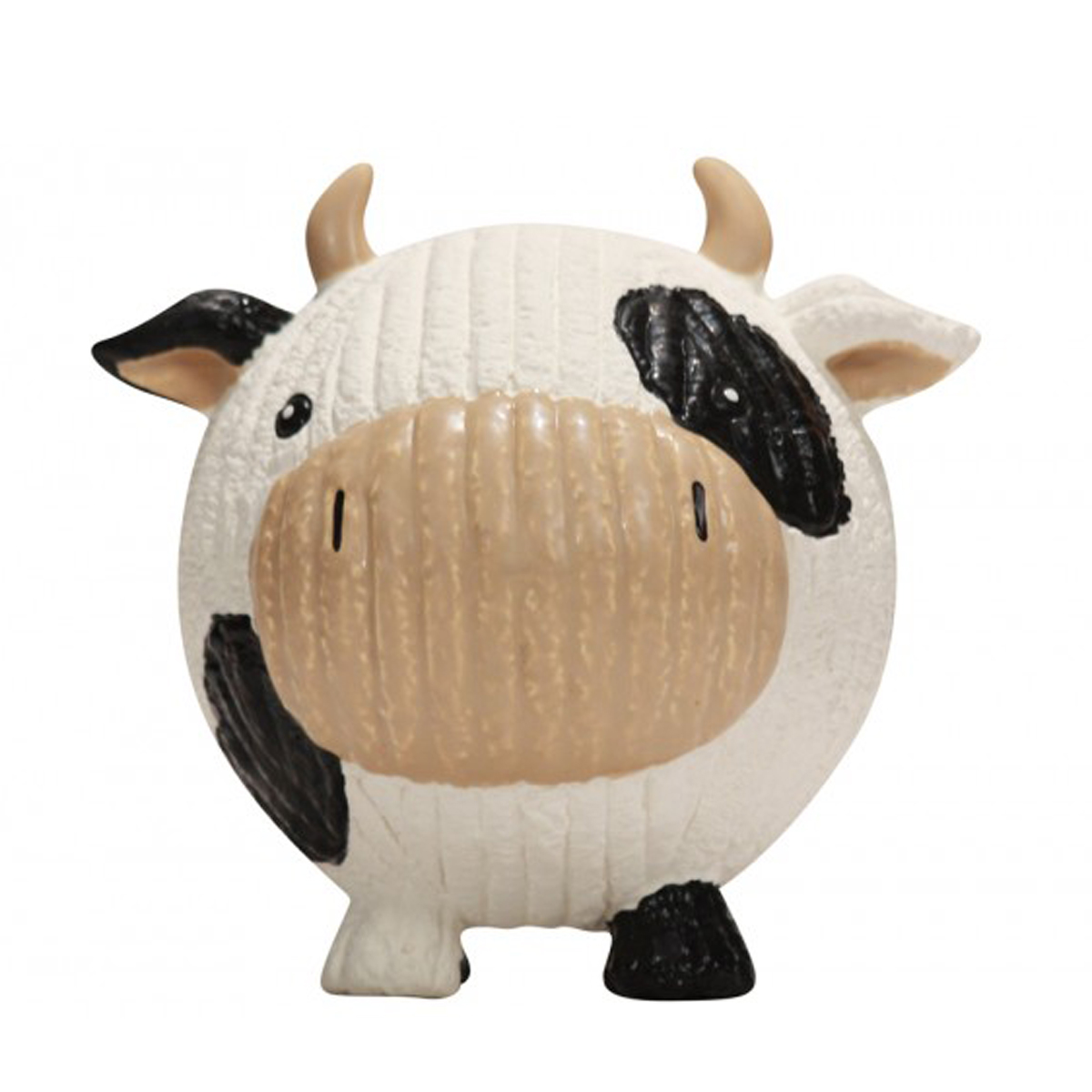 HuggleHounds Ruff-Tex Dog Toy - Cow