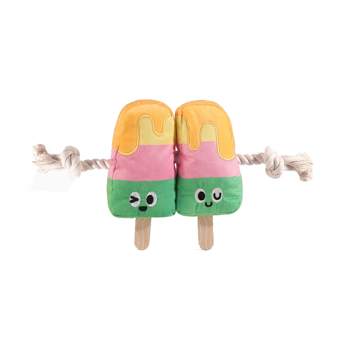 Hugsmart Beach Daze Dog Toy - Twin Pop 