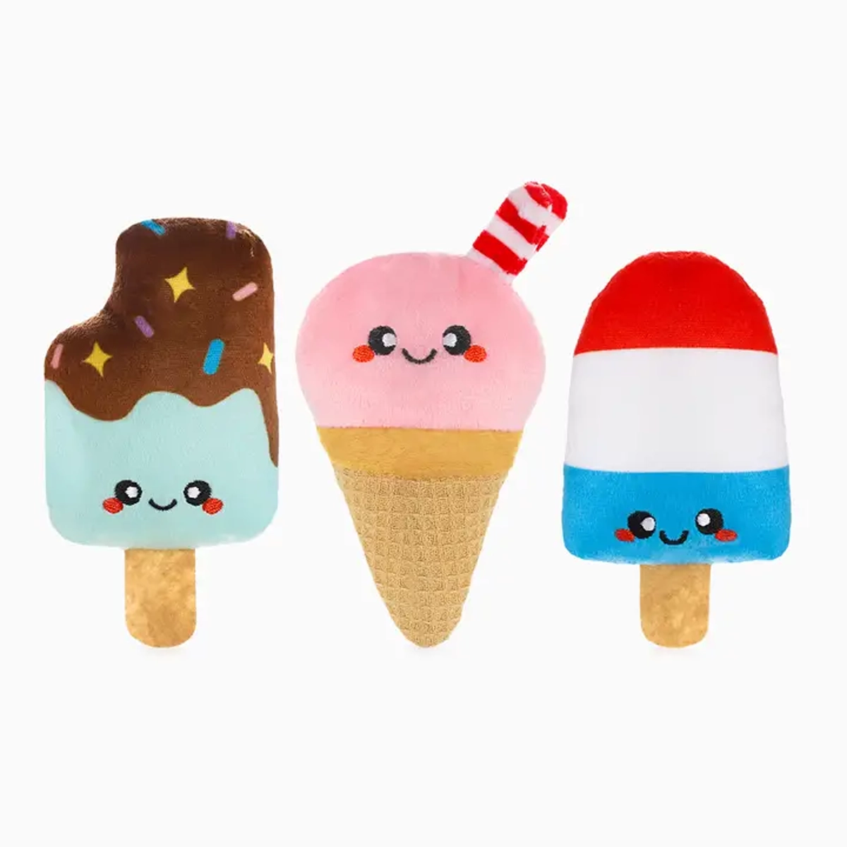 Hugsmart Food Party Dog Toy - Cool Pup 
