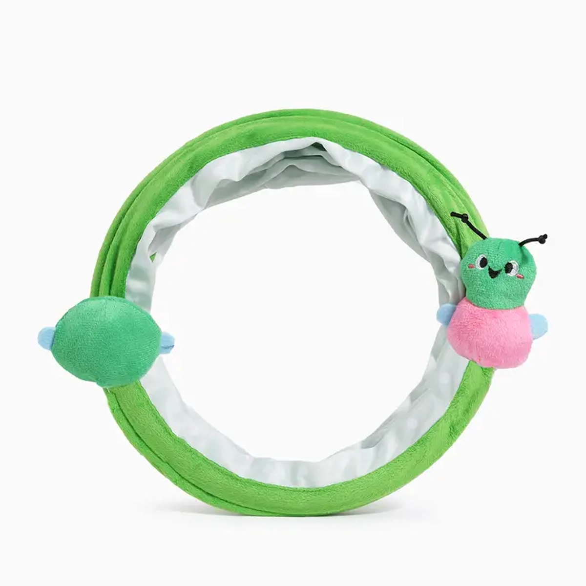 Hugsmart Meow Buddies Tunnel Cat Toy - Caterpillar 