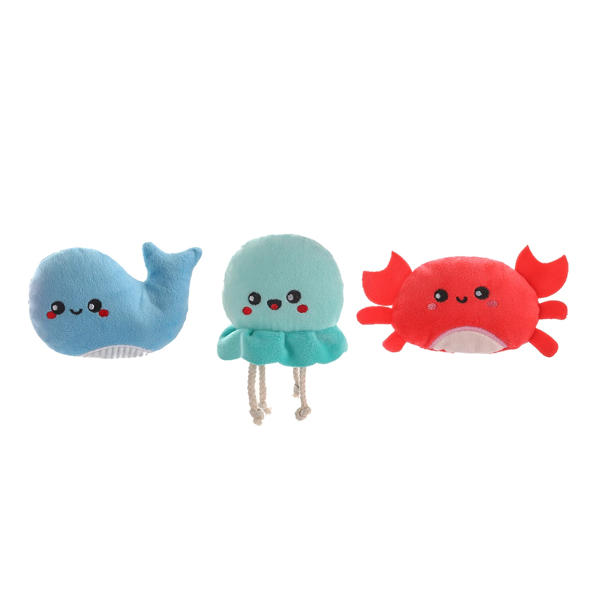 HugSmart Ocean Pals Dog Toy - Sea Creatures