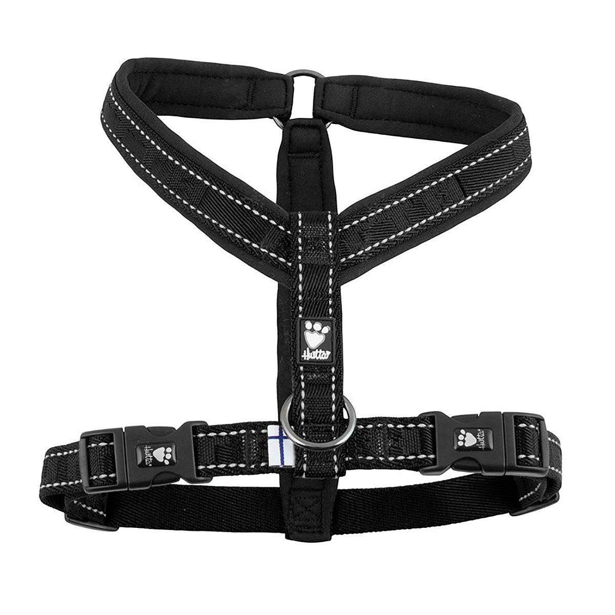 Hurtta Casual Padded Dog Y-Harness - Raven
