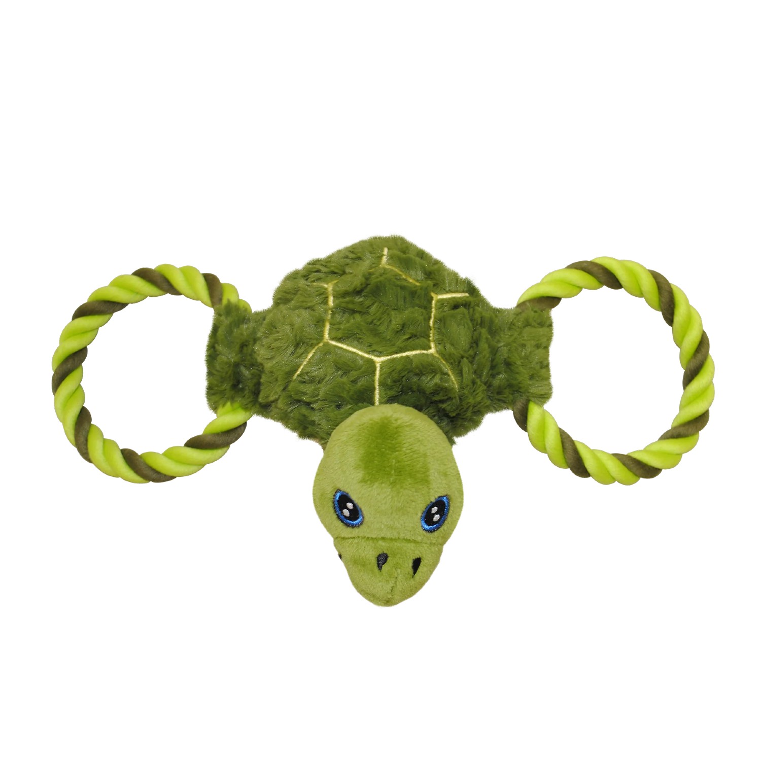 Jolly Pets Tug-A-Mal Dog Toy - Turtle