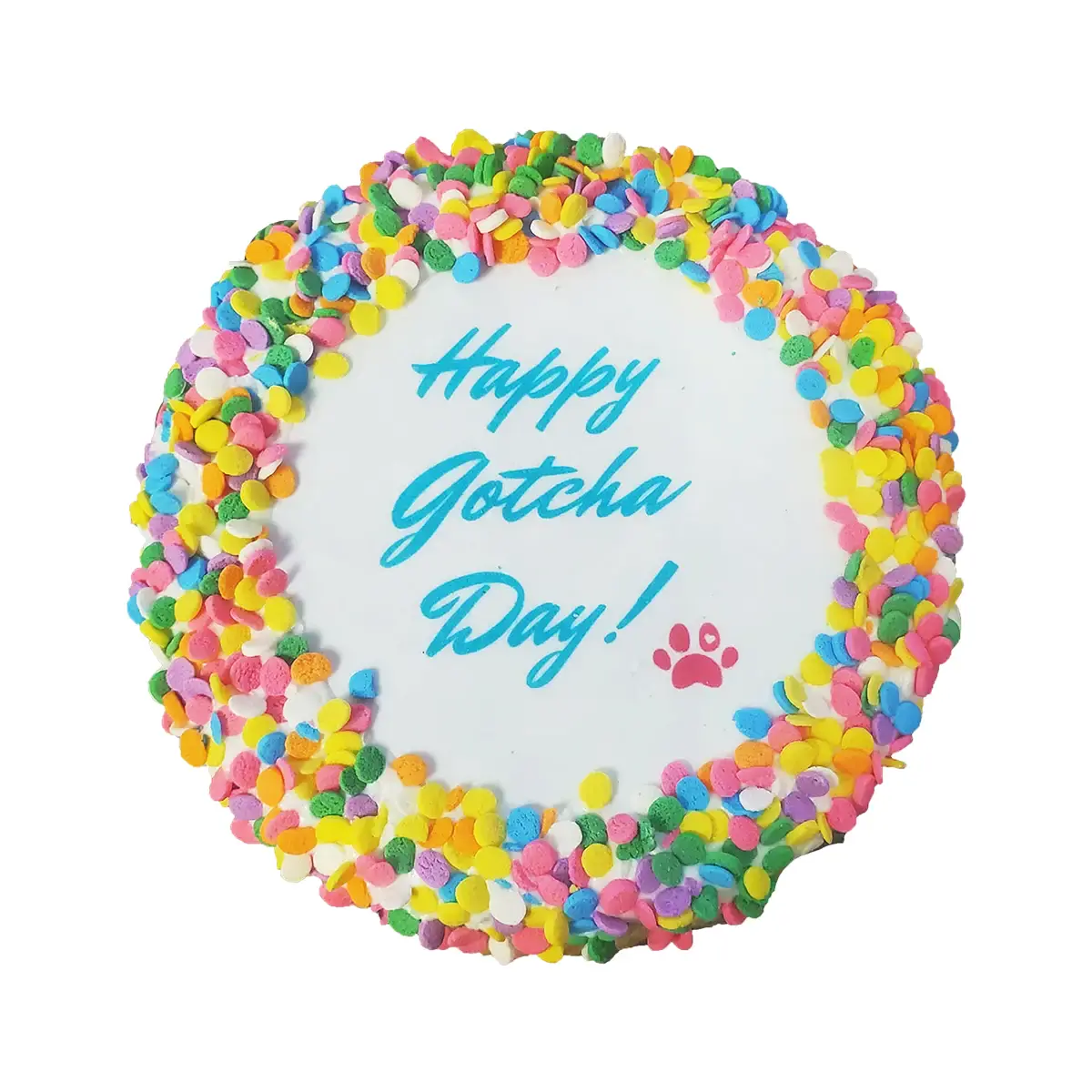 K9 Granola Factory Dog Treat - Happy Gotcha Day Cake 
