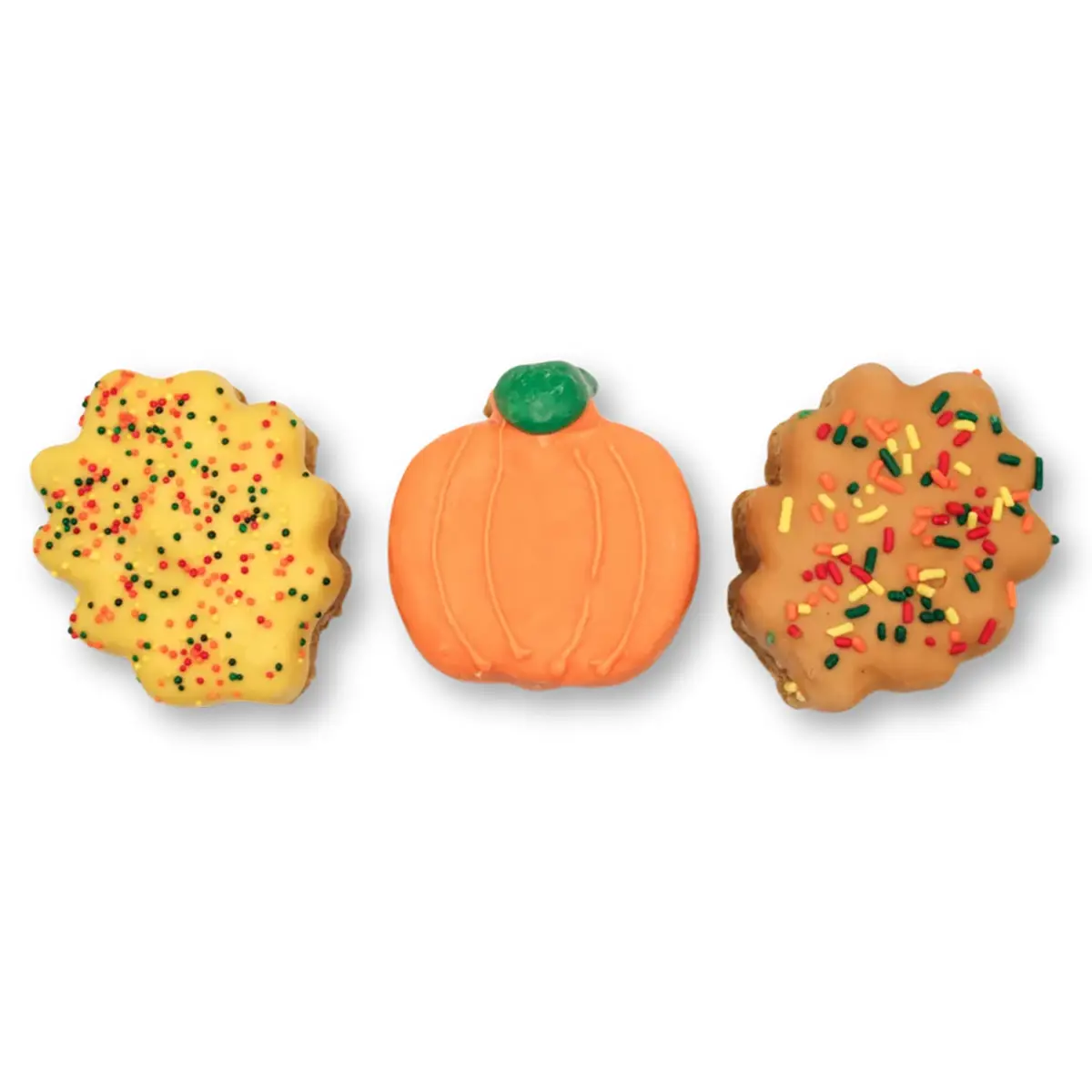 K9 Granola Factory Fall Dog Treat - Leaves and Pumpkins 3Pk 