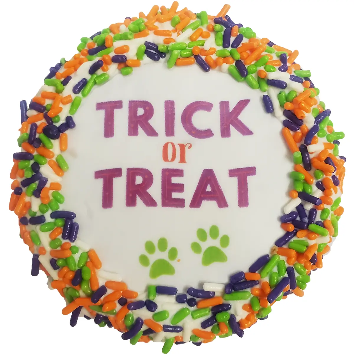 K9 Granola Factory Halloween Dog Cake - Trick or Treat 