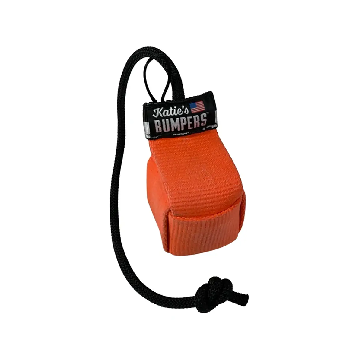 Katie's Bumpers Ball Rope Trainer Dog Toy - Orange