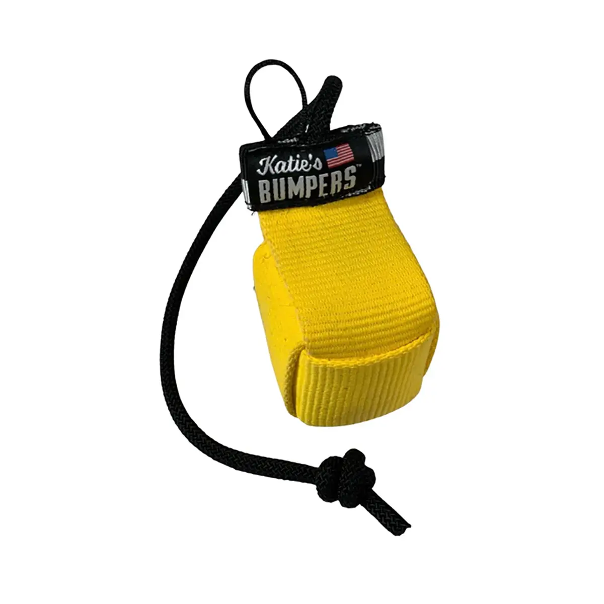 Katie's Bumpers Ball Rope Trainer Dog Toy - Yellow