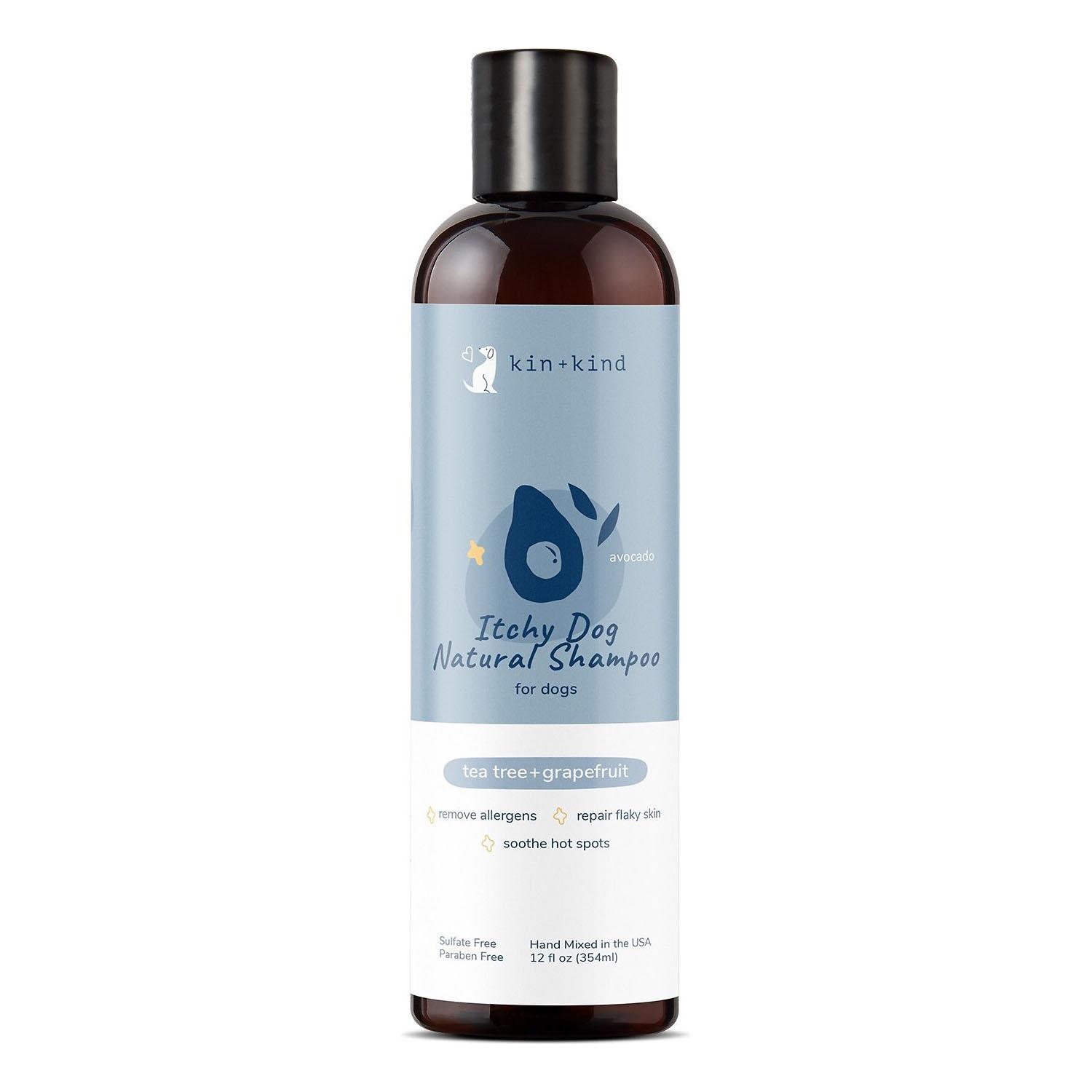 kin+kind Itchy Dog Natural Shampoo - Tea Tree + Grapefruit