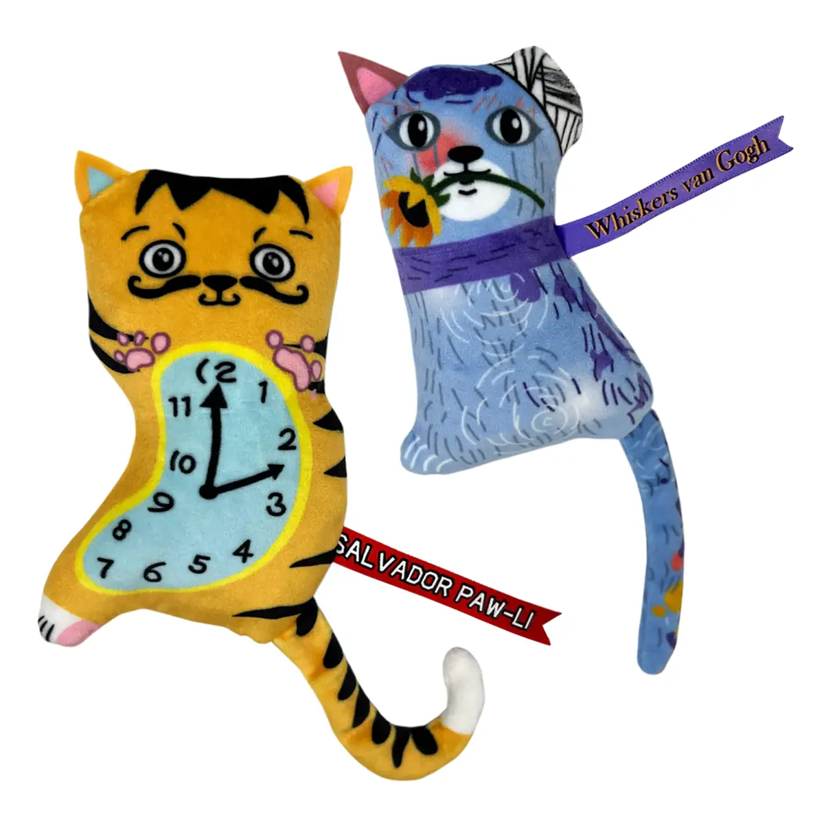 KONG Artz Cats Cat Toy - Dali and Van Gogh 2 Pack 