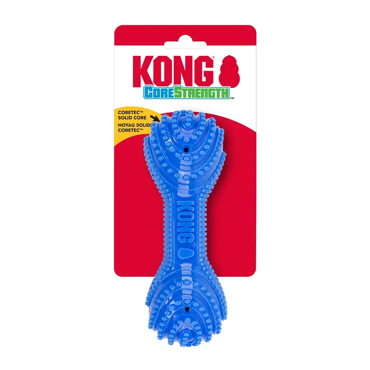 KONG Corestrength Dog Toy - Dumbbell 