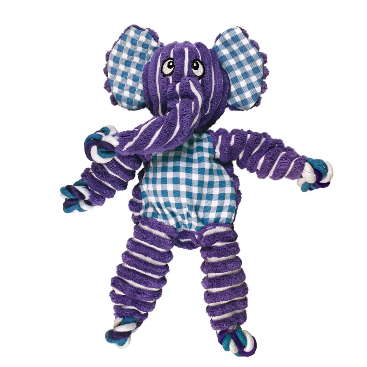 KONG Floppy Knots Dog Toy - Elephant 