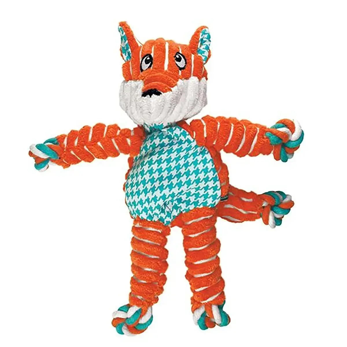 KONG Floppy Knots Dog Toy - Fox 