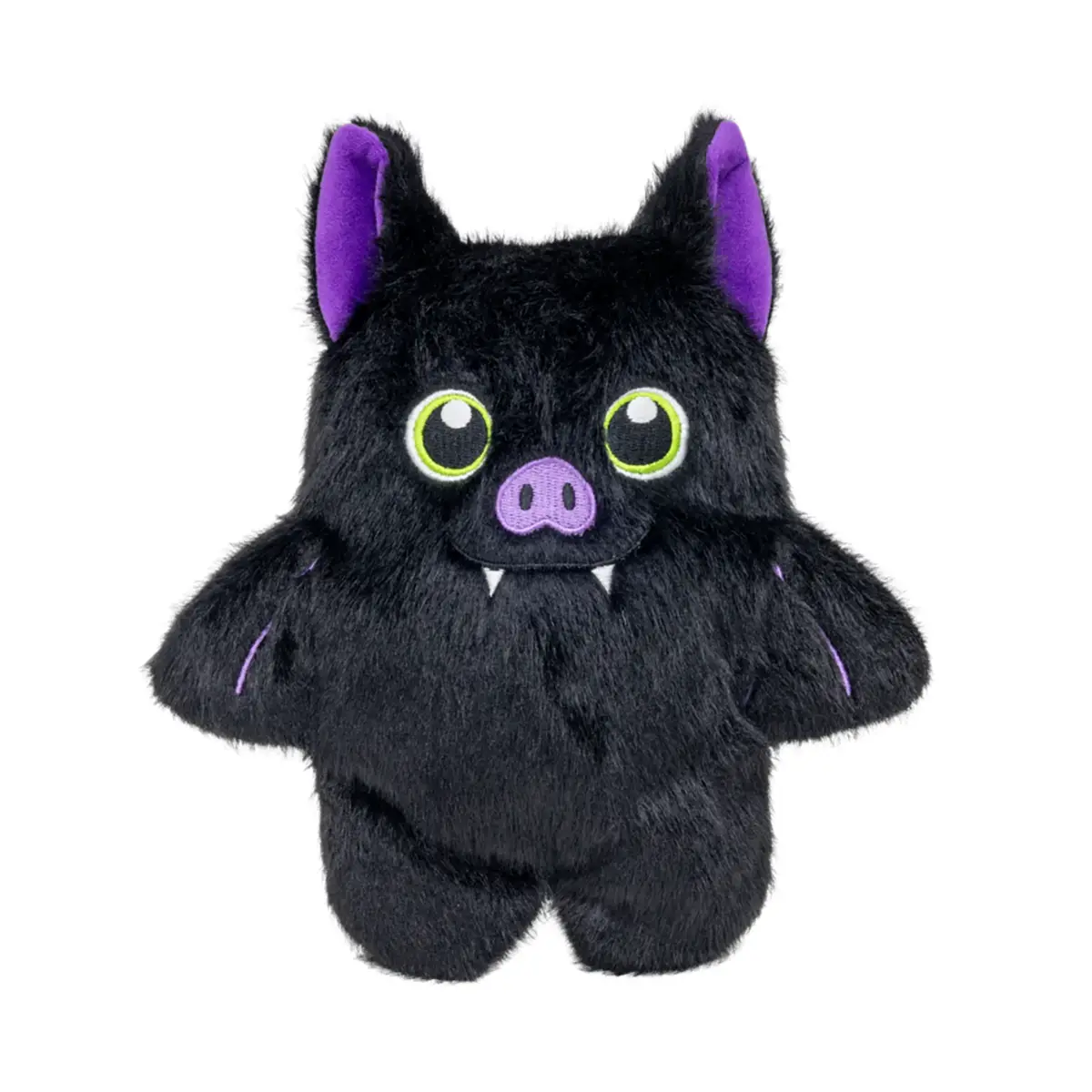 KONG Halloween Snuzzles Dog Toy - Bat with Purple