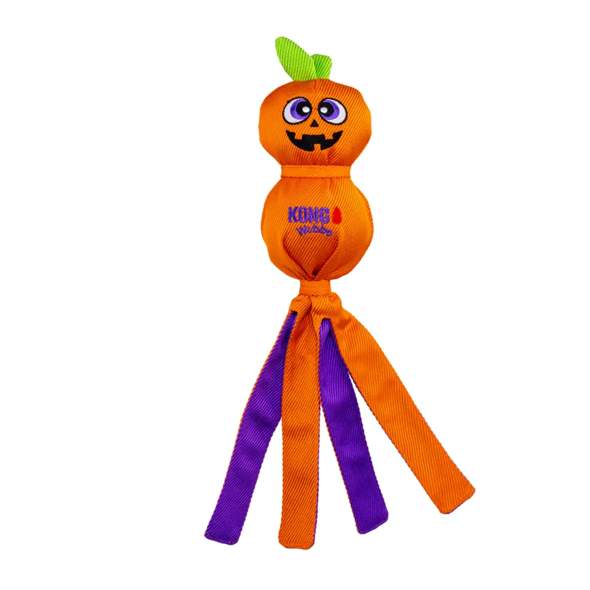 KONG Halloween Wubba Ballistic Dog Toy - Pumpkin