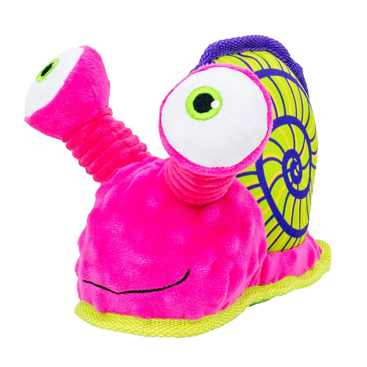 KONG Tropics Dog Toy - Rattlez Snail