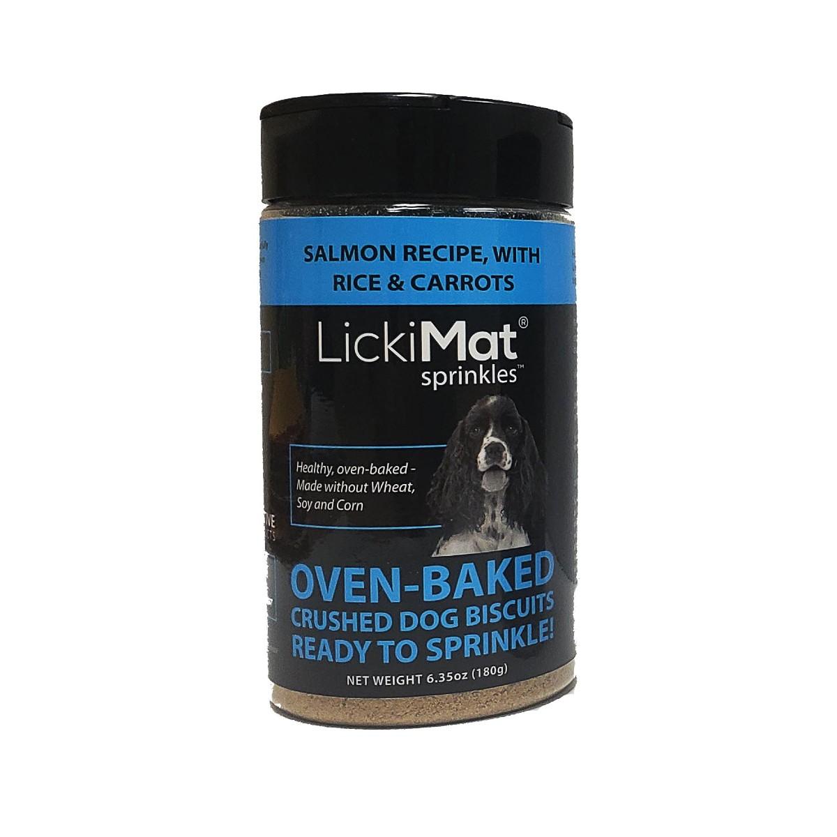 LickiMat Sprinkles Flavor Dog Treat or Topper - Salmon