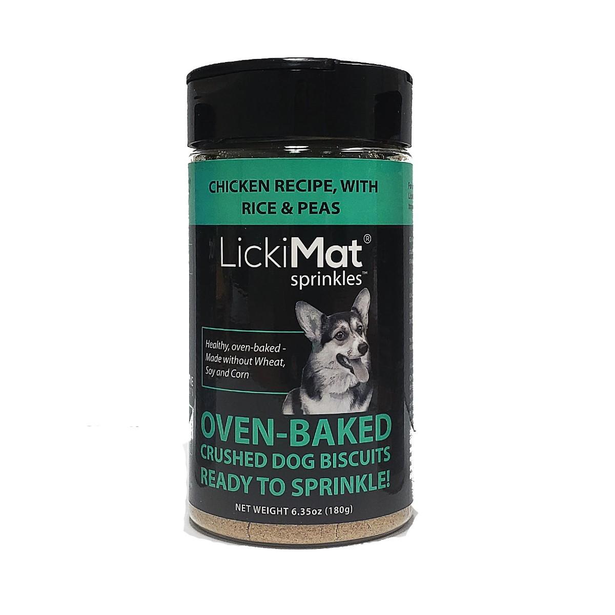 LickiMat Sprinkles Flavor Dog Treat or Topper - Chicken