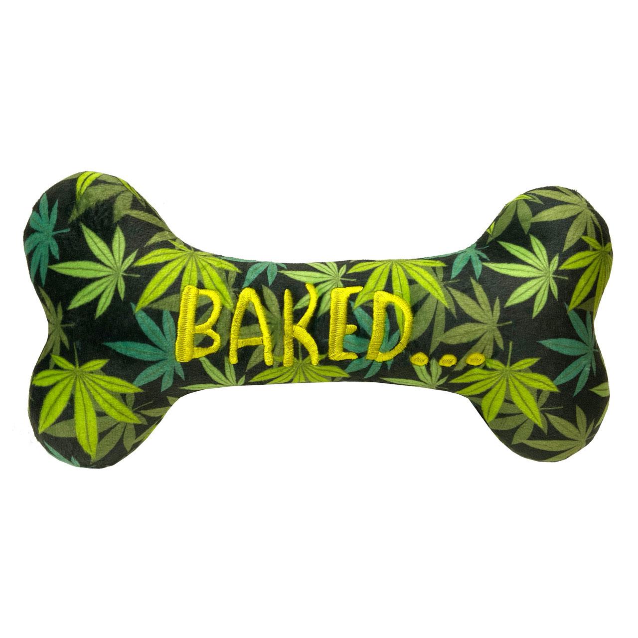 Lulubelles Power Plush Dog Toy - Baked Bone