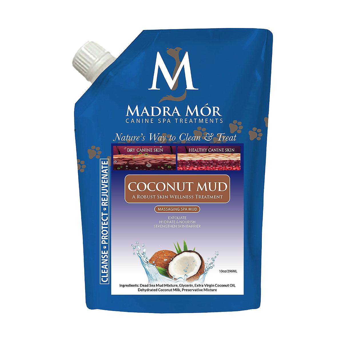 Madra MÃ³r Canine Spa Treatments Soothing Massaging Spa Mud Dog Bath - Coconut Mud
