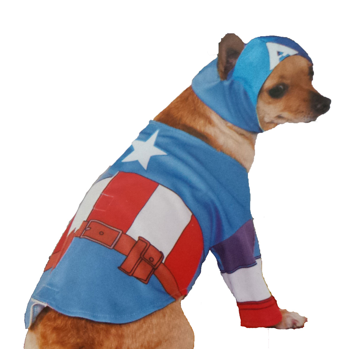 Marvel Captain America Dog Costume BaxterBoo
