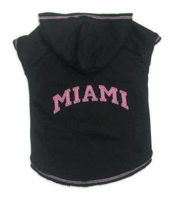 RuffLuv NYC Miami Dog Hoodie - Black