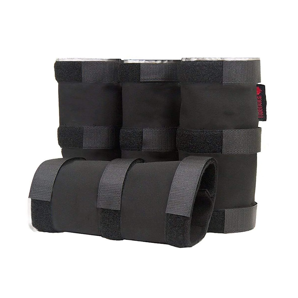 Muttluks MuttGators Dog Leg Wraps - Black